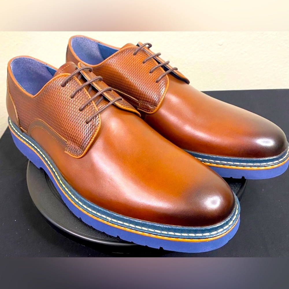 New Men’s Genuine Leather Oxford Dress Shoes 11